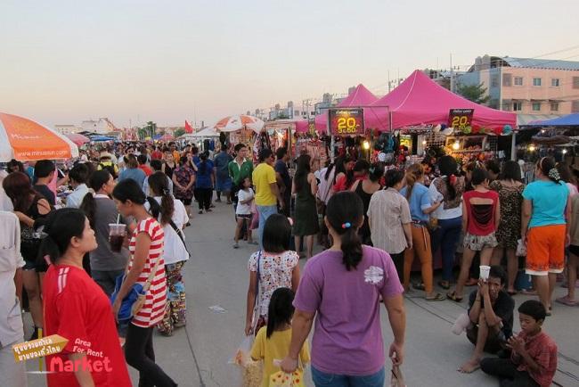ตลาดนัดคลองหลวงเมืองใหม่ ปทุมธานี พื้นที่เช่า ขนาดใหญ่มากๆ